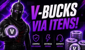 | V-Bucks | Fortnite | Melhor preço | Confiança e qualidade garantida |