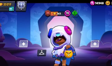 ( para rápido ) Conta brawl stars com 74 brawlers