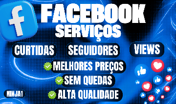 MELHOR PREÇO - FACEBOOK - Seguidores, Curtidas, Views, Membros