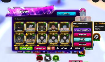 Conta anime astral Full Divine