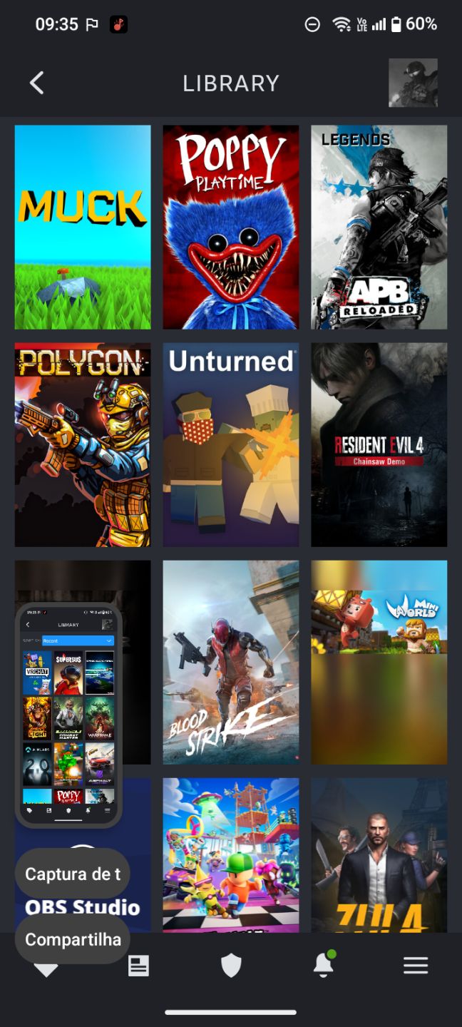 Conta steam com itens raros