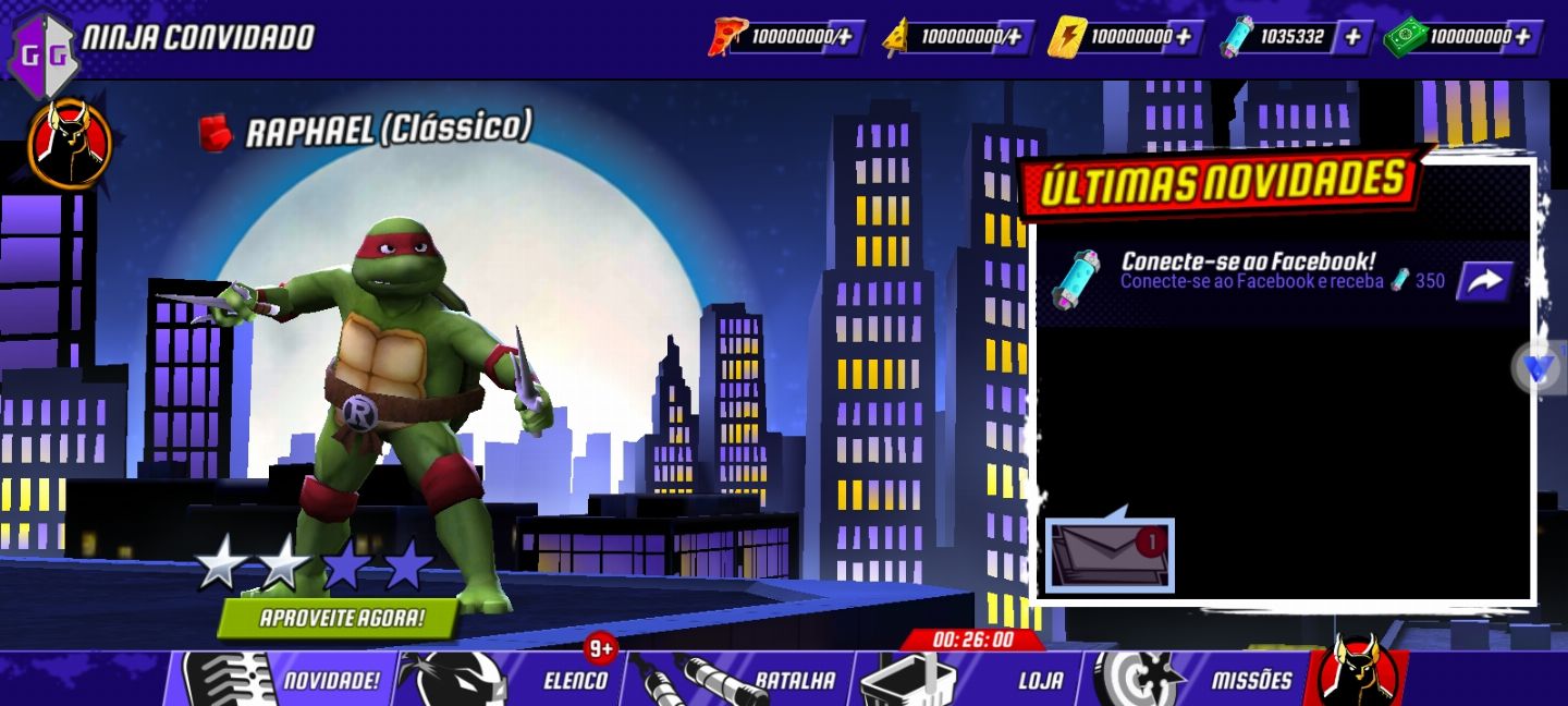 CONTAS AS TARTARUGAS NINJA: LENDAS (FULL ACESSO)