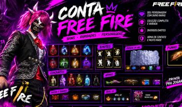 Conta free fire Insana