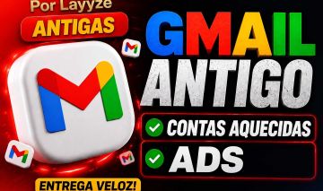 (95% OFF)FORNECEDOR CONTAS GMAIL / GOOGLE ADS - ANTIGA/NOVA | ENTREGA AUTOMÁTICA