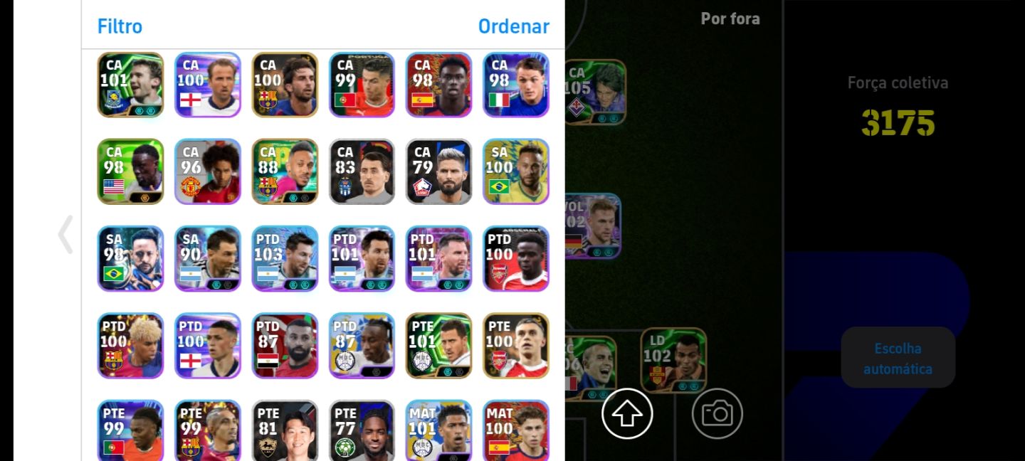 Conta de efootball