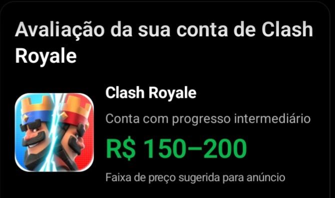 Conta Clash Royale 7.000 Troféus 9 Evoluções Rei Nível 13