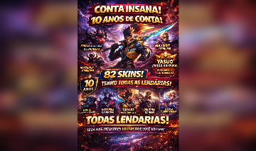 CONTA LOL 11 ANOS DE CRIAÇÃO
