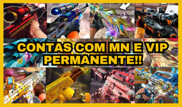 CONTAS COM VIP PRONTAS PARA RANQUEADA (NOVAS CONTAS)