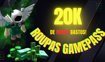 CONTA ROBLOX +20K ROBUX GASTOS! - Roblox - Outros jogos Roblox - GGMAX