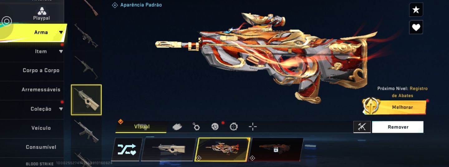 Conta blood strike no preço