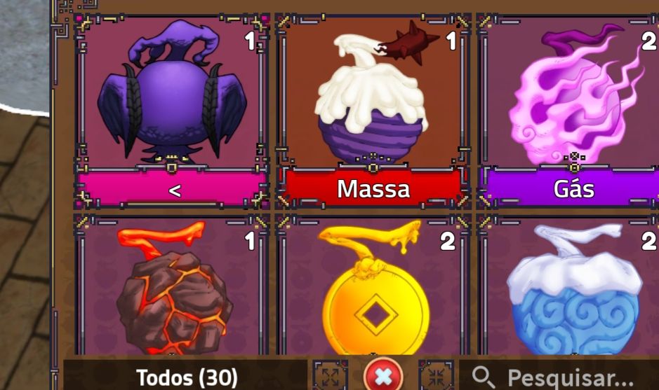 Conta de King legacy com tree, demon e gravity perm com yorube haki do rei
