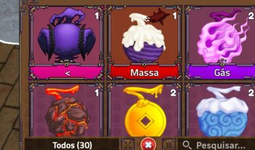Conta de King legacy com tree, demon e gravity perm com yorube haki do rei