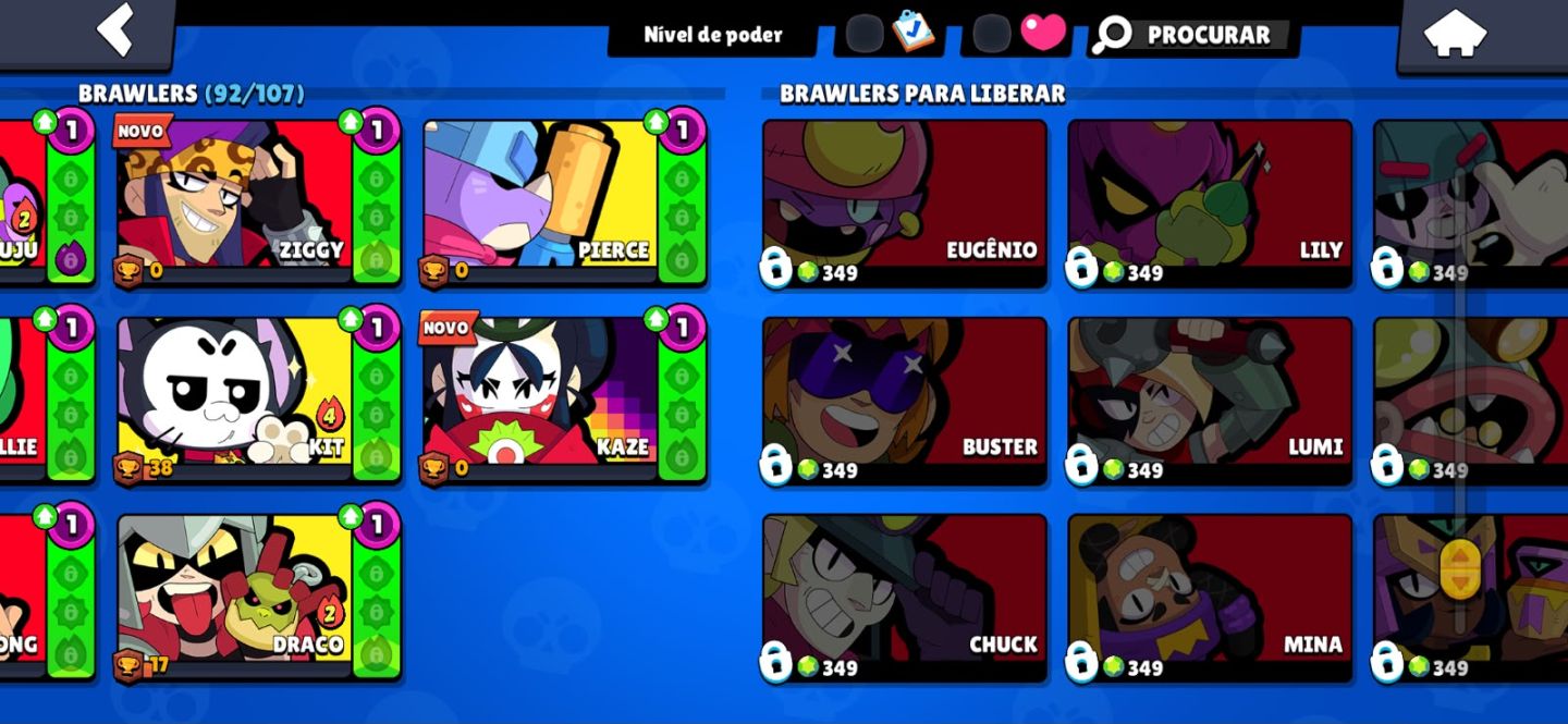 Conta Brawl Stars 2022 com Leon, várias skins e Brawlers maximizados!