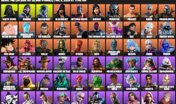 CONTA FORTNITE RARA | 148 SKINS | 205 PICARETAS | 170 ASAS-DELTA | 177 DANÇAS