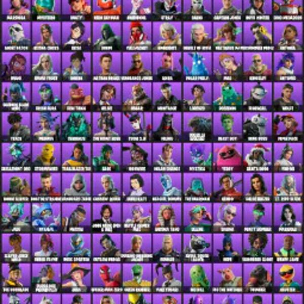 Fortnite Og 145 Skins | Darth Vader + Optimus Prime + Geralt | Acesso Total