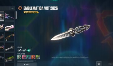 Conta valorant com várias skins + faca vct + 2520vps