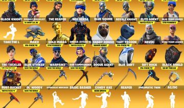 CONTA FORTNITE OG CAVALEIRO NEGRO + SALVE O MUNDO FUNDADOR