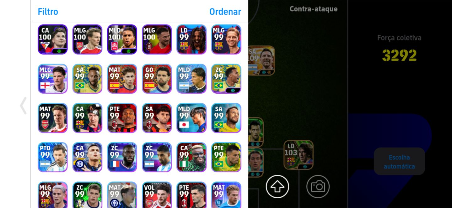 CONTA EFOOTBALL FORÇA 2992