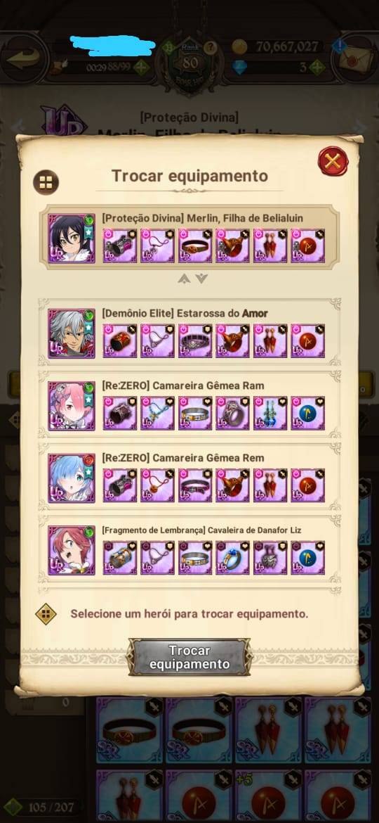 Conta P2W Nanatsu no Taizai Grand Cross Global