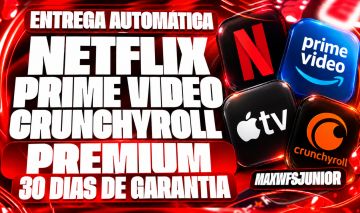 Netflix, Prime, Youtube, ChatGPT, Gemini (30 Dias) | Entrega Rápida [Promoção]