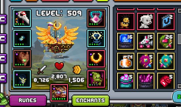 BIT HEROES - TOP T13, 5 ANCIENTS, COM T10 (Second hero)