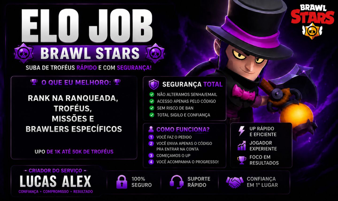 ELO JOB PROFISSIONAL - RÁPIDO E CONFIÁVEL (DESCONTO PARA PRIMEIRAS COMPRAS)