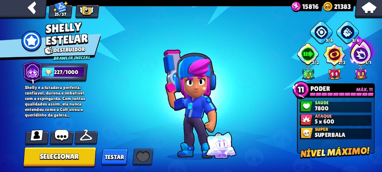 Conta Brawl Stars raríssima de 2018
