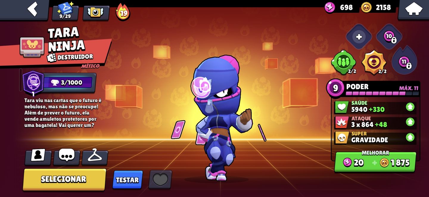 CONTA DE BRAWL STARS EXTREMAMENTE RARA
