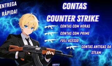 Conta de cs2 com prime, mais alguns jogos na conta
