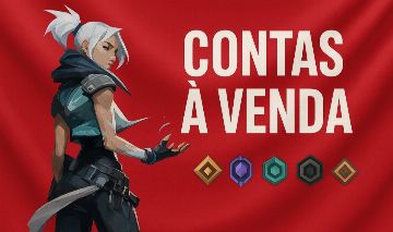 CONTA VALORANT + PRATA 3 + 8 PERSONAGENS DESBLOQUEADOS