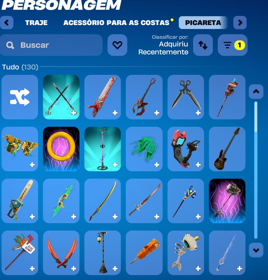 CONTA FORTNITE