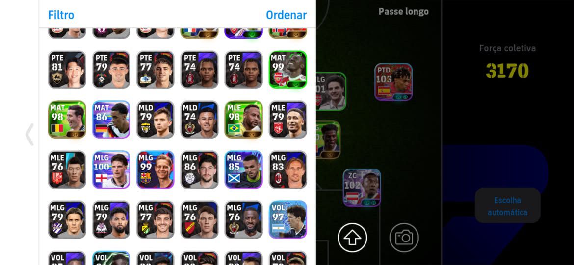 CONTA PREMIUM EFOOTBALL 2026 FORÇA COLETIVA 3171