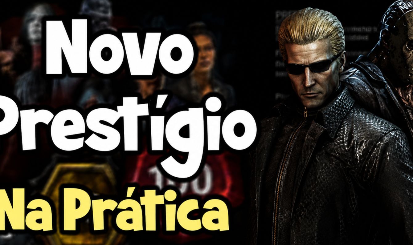 UP DE PRESTÍGIO, LIVRO E FENDA, SERVIÇOS NO DEAD BY DAYLIGHT!