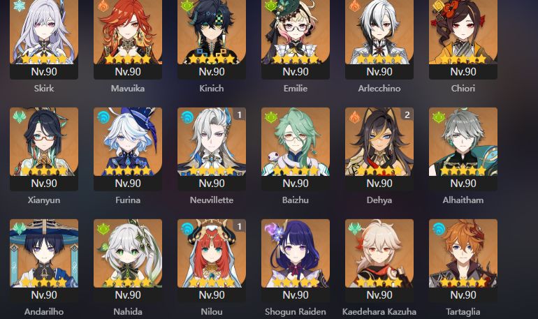 CONTA GENSHIN E STAR RAIL ENDGAME VINCULADA (ZZZ QUASE ENDGAME)
