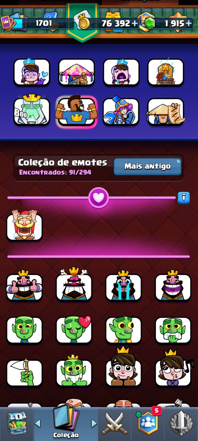 MINHA CONTA DE CLASH ROYALE PROFISSIONAL CRL 2025