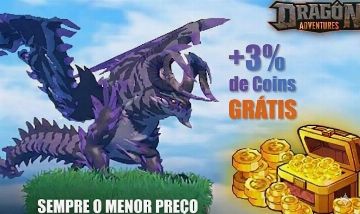 BÔNUS DE 3% NA SUA COMPRA! | DRAGON ADVENTURES | CLIQUE AGORA! | O MENOR PREÇO!