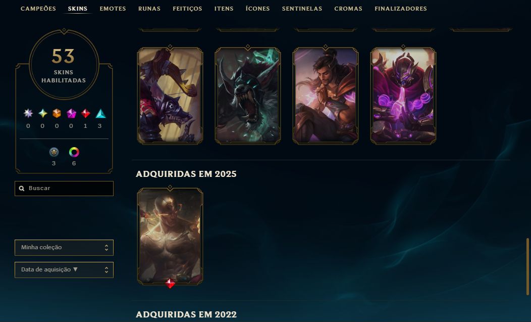 CONTA LOL GOLD 4 SMURF