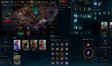 CONTA DE 2020 UPADA A MÃO | LVL 44 | ESMERALDA IV | 5 SKINS