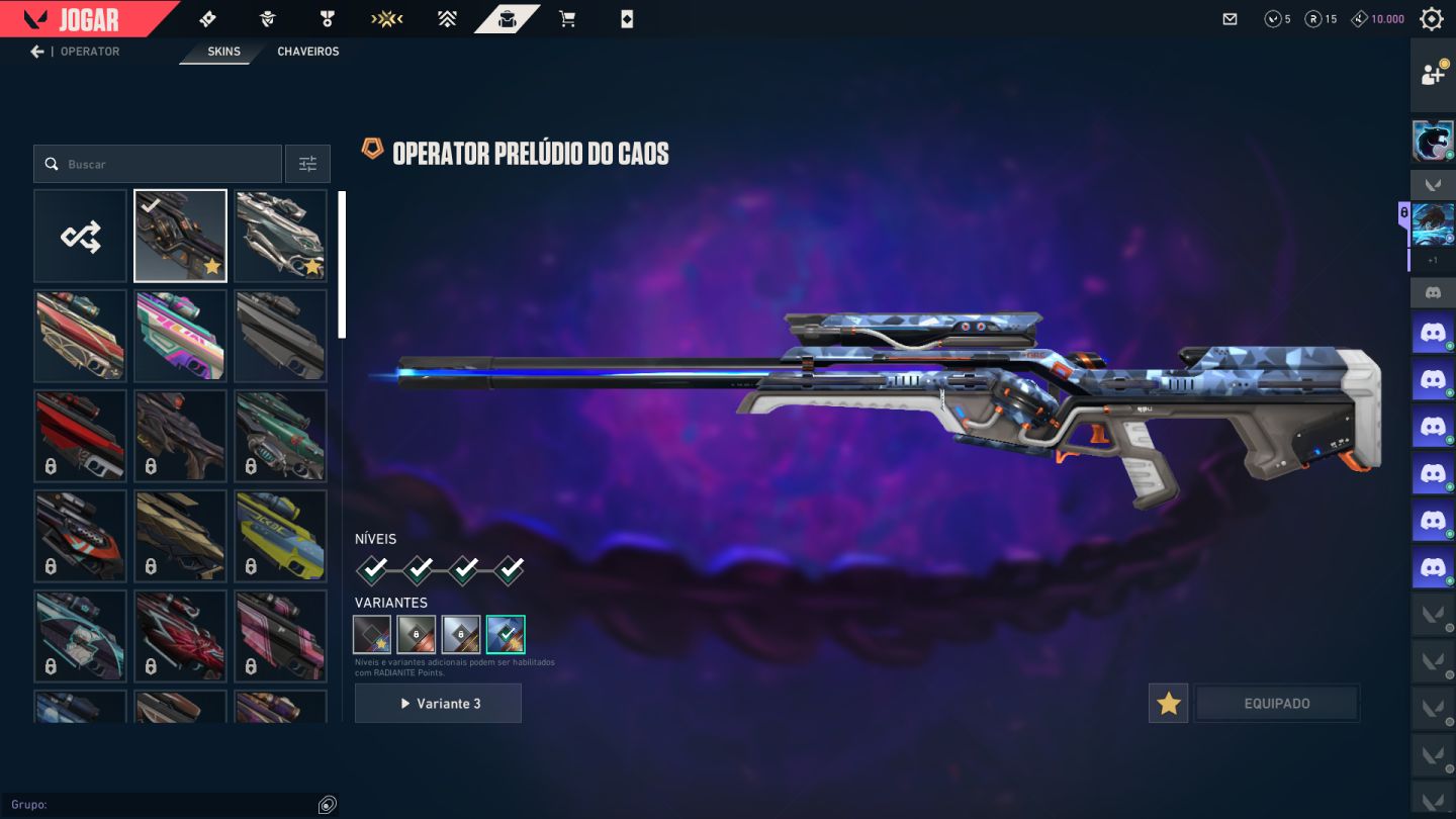CONTA VALORANT COM 2+ DE 2K GASTOS, SKINS DE TODAS AS ARMAS