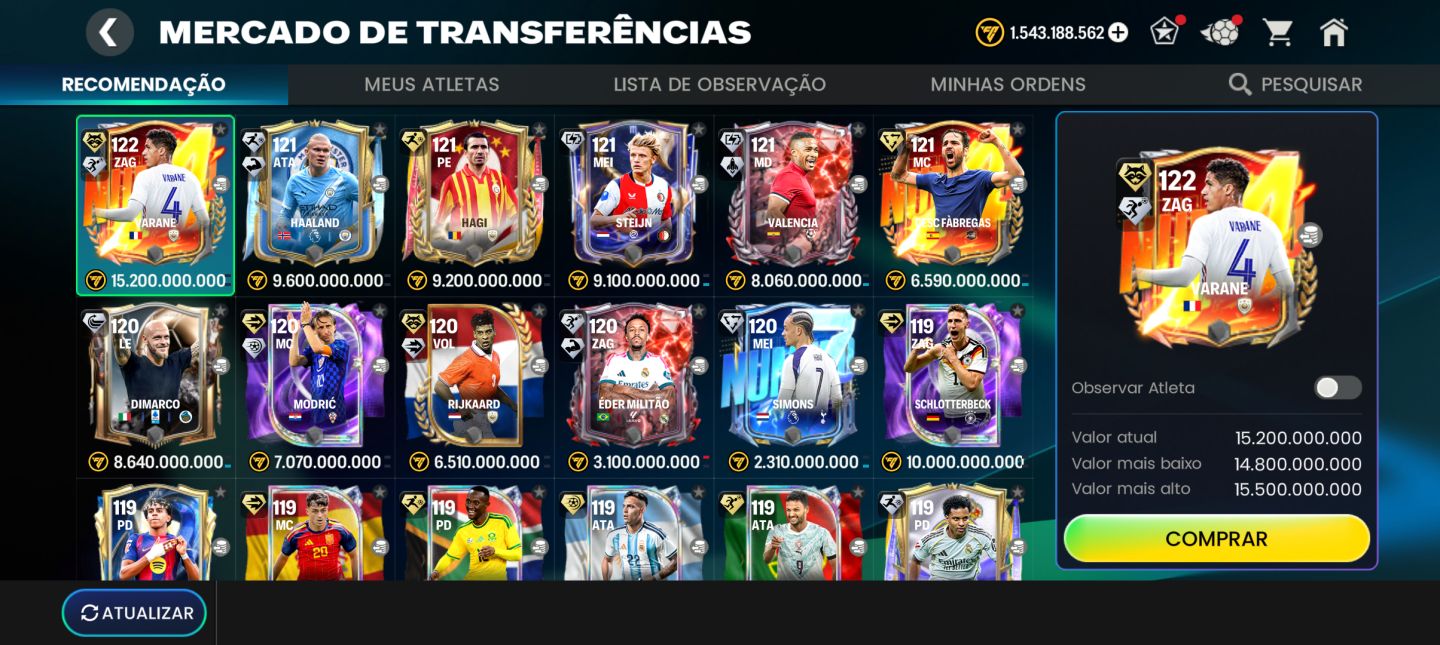 Conta FC mobile ger128