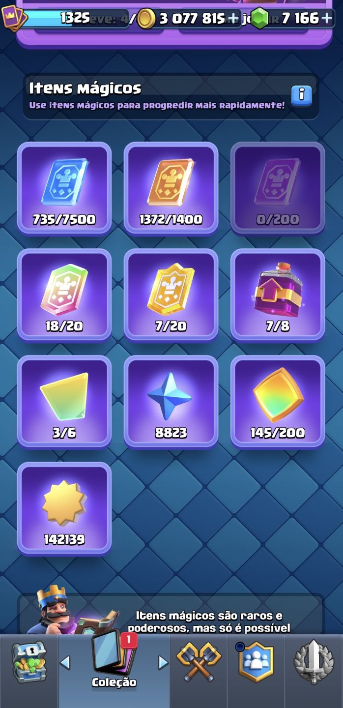 Conta Clash Royale 13k de troféus