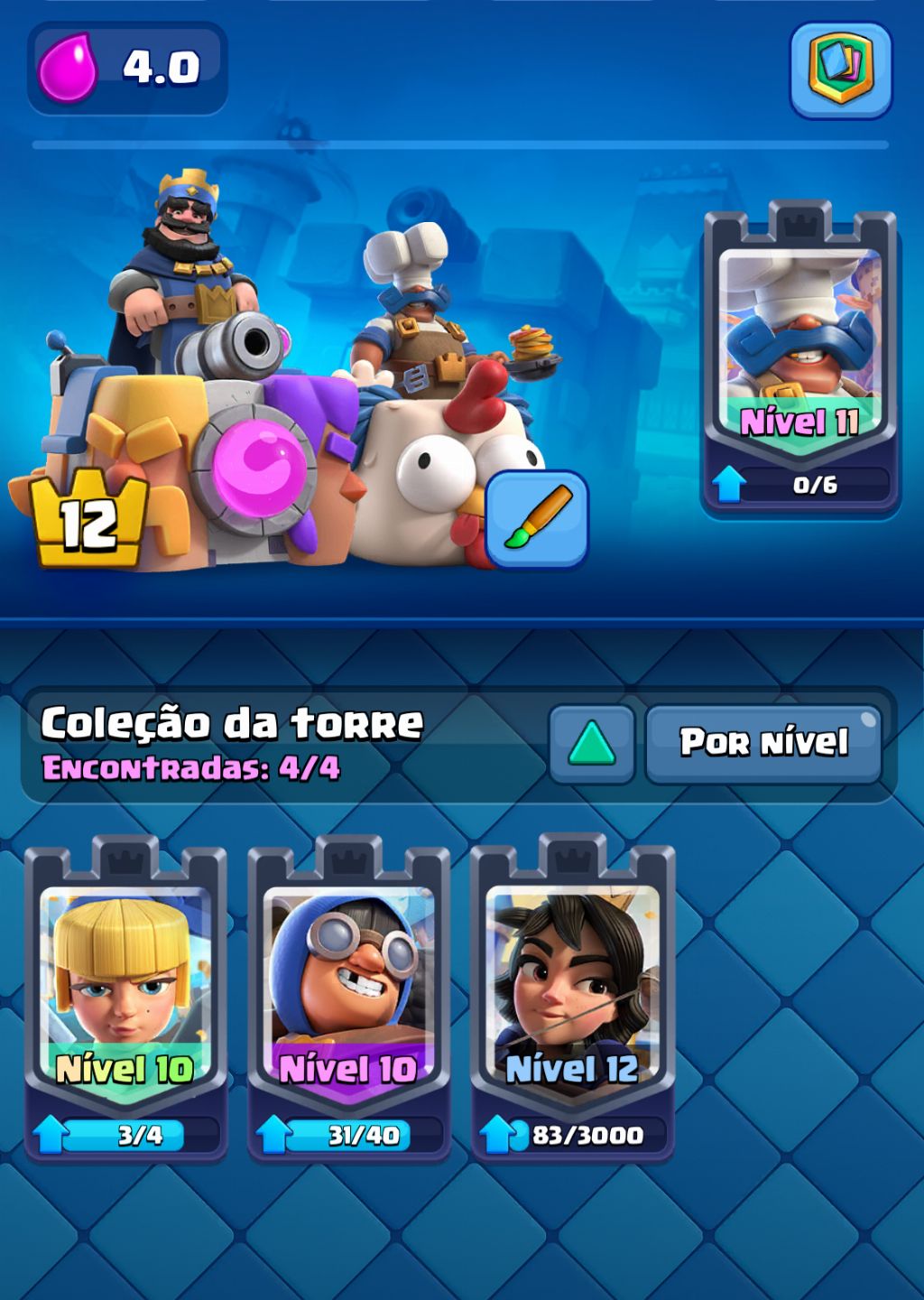 PROMOÇÃO CONTA CLASH ROYALE MUITO BOA