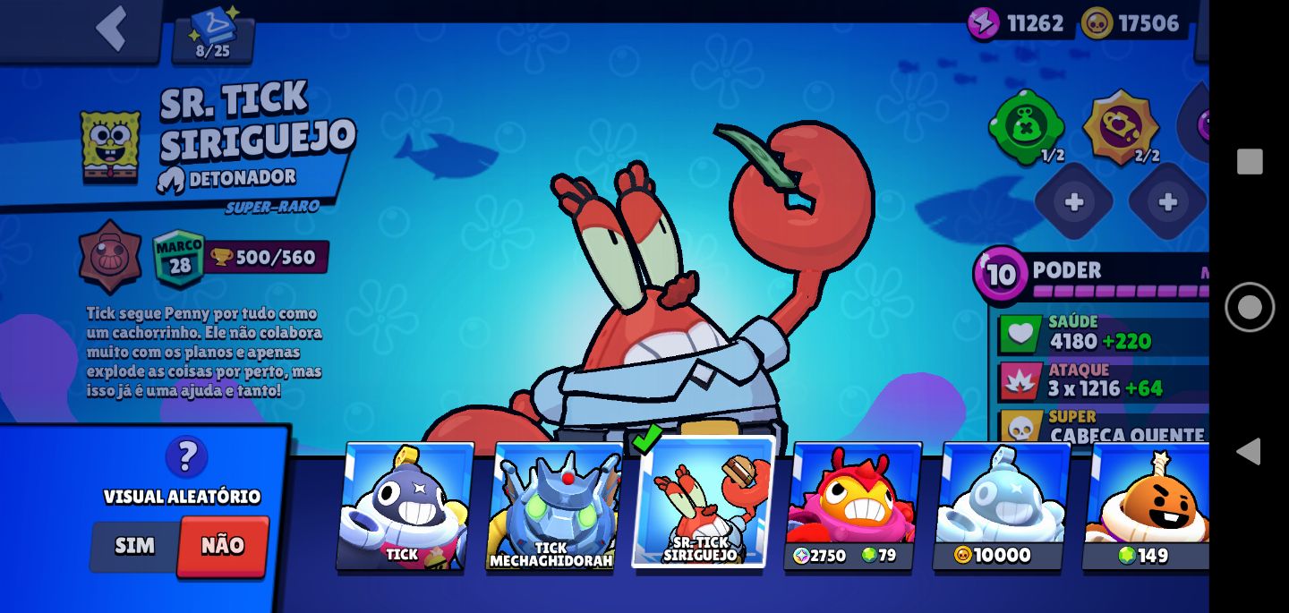 CONTA DE BRAWL STARS ANTIGA DE 2018