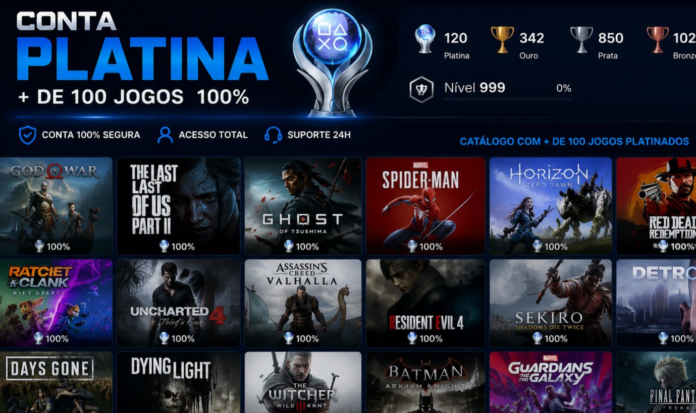 PLATINA DE JOGOS