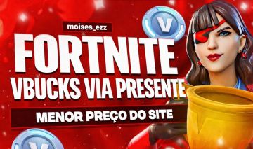 [MENOR PREÇO DO SITE VBUCKS VIA PRESENTE FORTNITE PROMOÇÃO POR TEMPO LIMITADO]