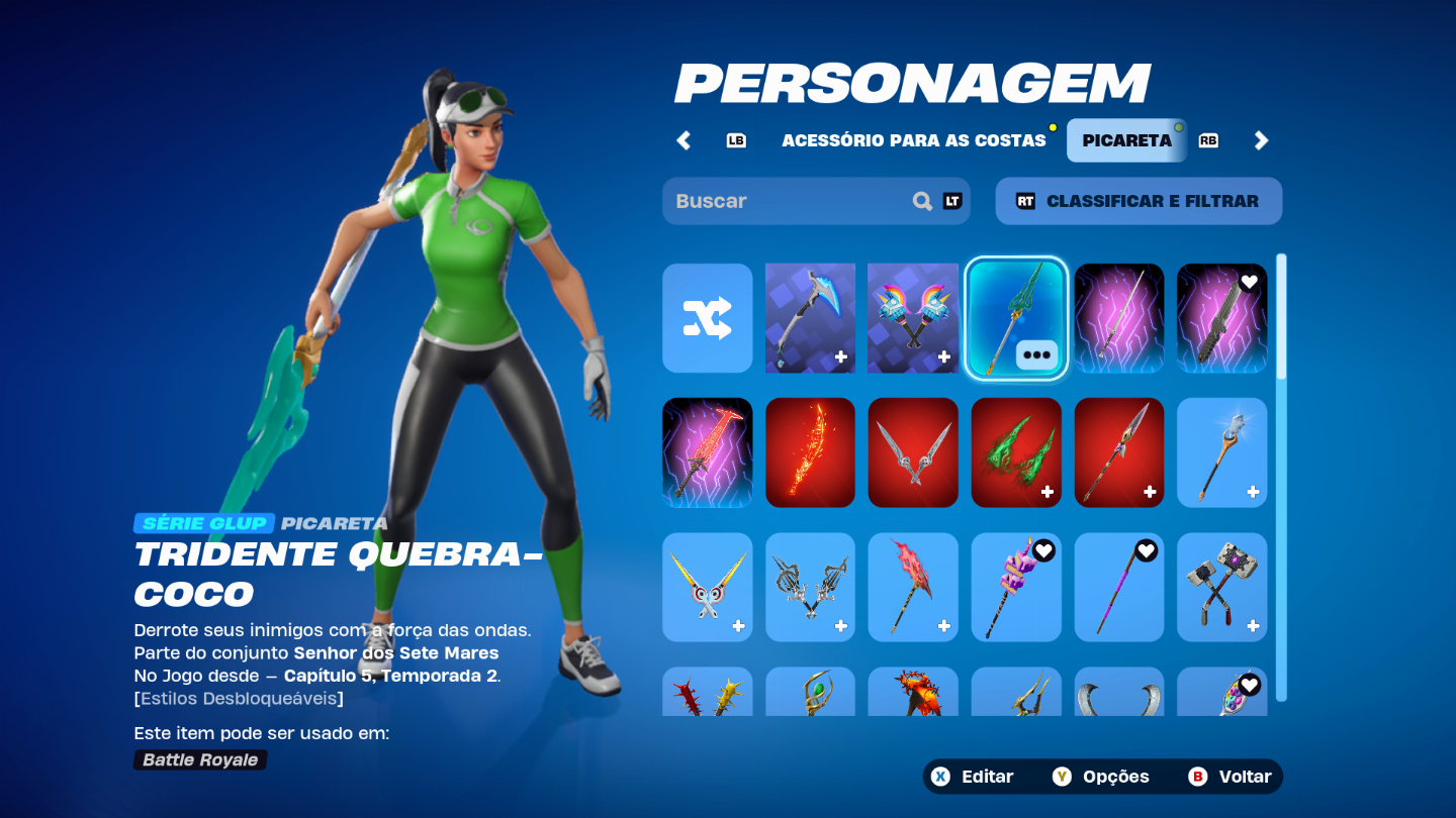 Conta de Fortnite 54 skins REAÇÃO