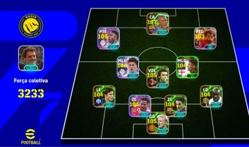 CONTA eFOOTBALL PES MOBILE | 3233+ FORÇA COLETIVA | ÉPICOS + LENDÁRIOS