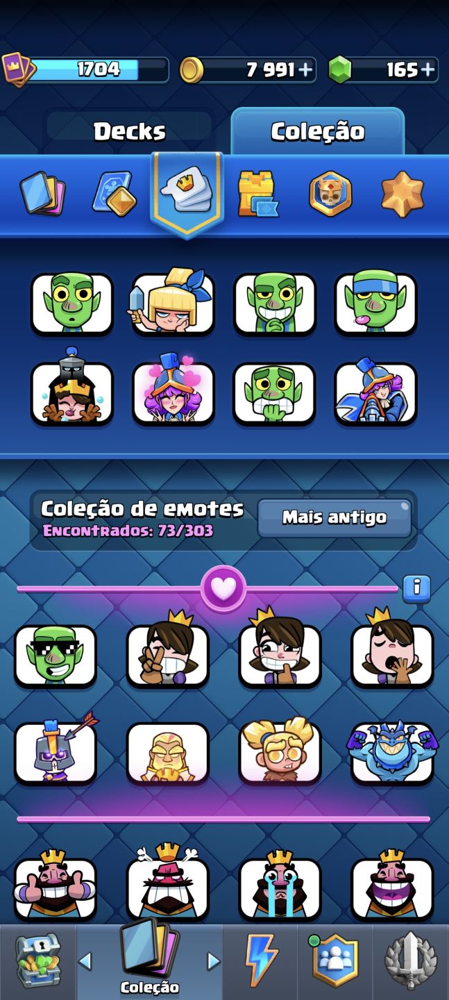 Conta Clash Royale