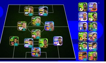 Conta EFOOTBALL Mobile super boa