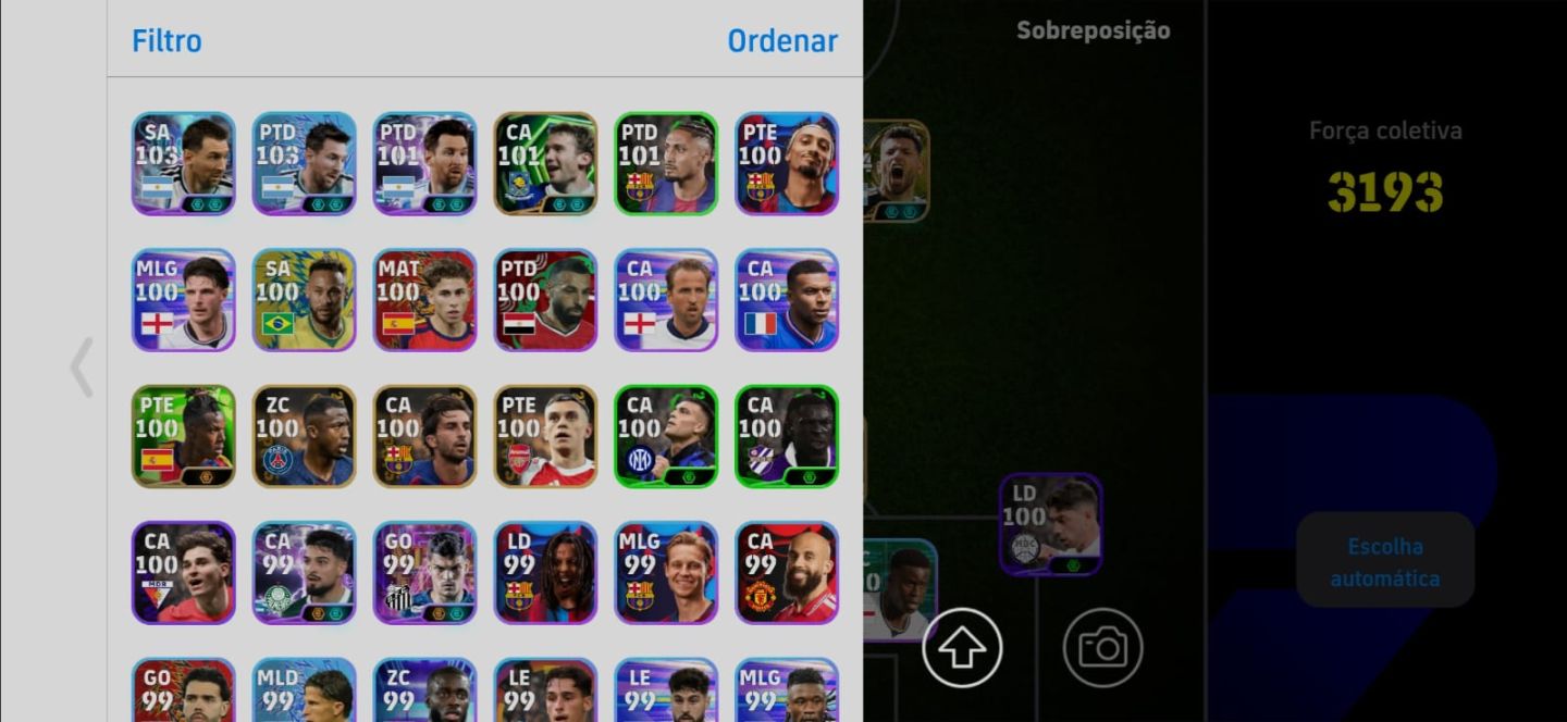 CONTA EFOOTBALL RARA! ROMARIO BUGADO + AGUERO BLITZ + NAKATA + ROSICKY E+++!